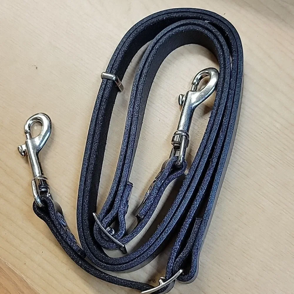 2-Harris Macom 2-way Radio Holster KRY 101 1605/12 R2B, strap, & bonus belt clip